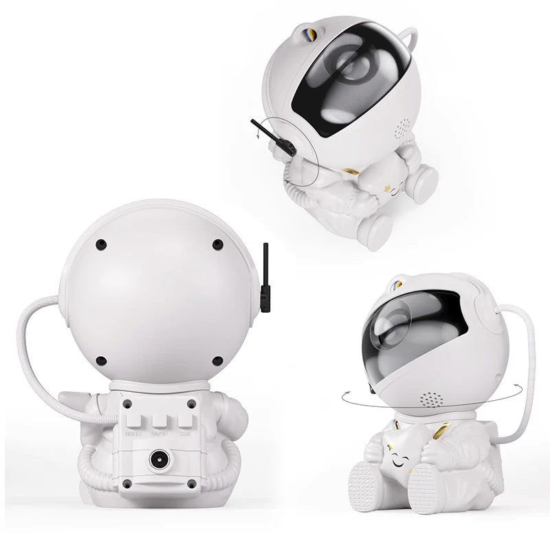 Astronaut Galaxy projector LED night light