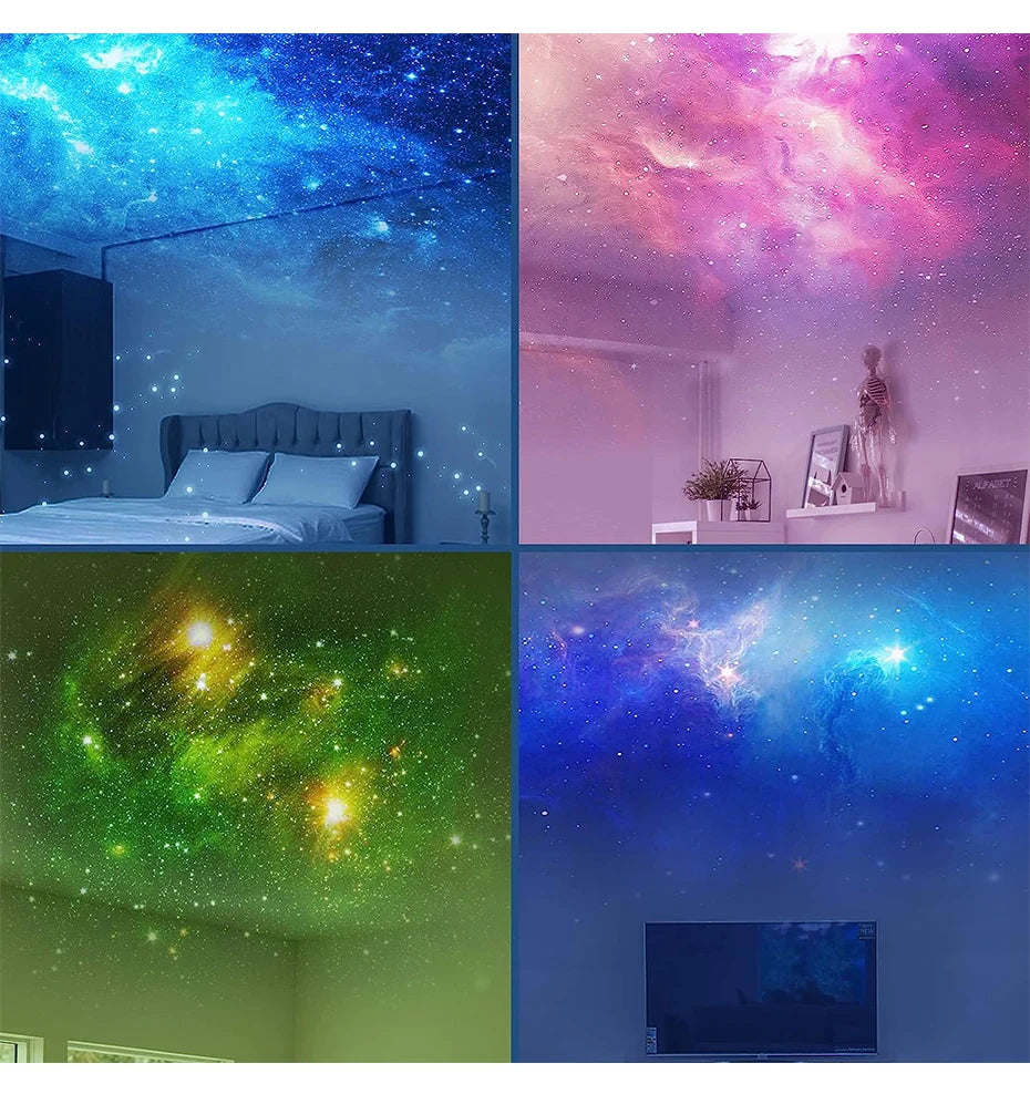 Astronaut Galaxy projector LED night light