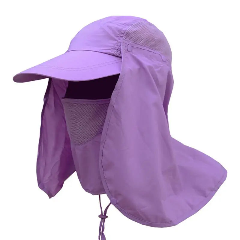 UV Protection Neck Cover & Ear Flap Hat