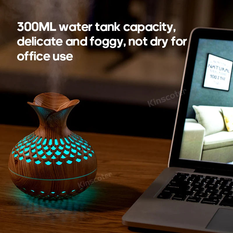 Wood Grain Humidifier 300ml