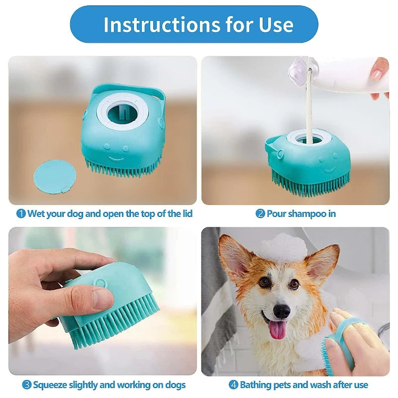 Pet Bathing Scrubber