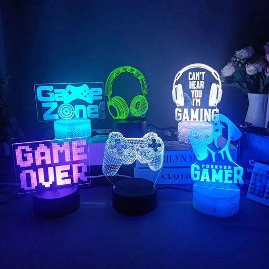 Gaming Room LED Lamps