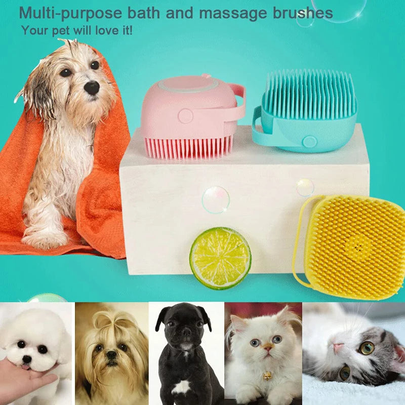 Pet Bathing Scrubber