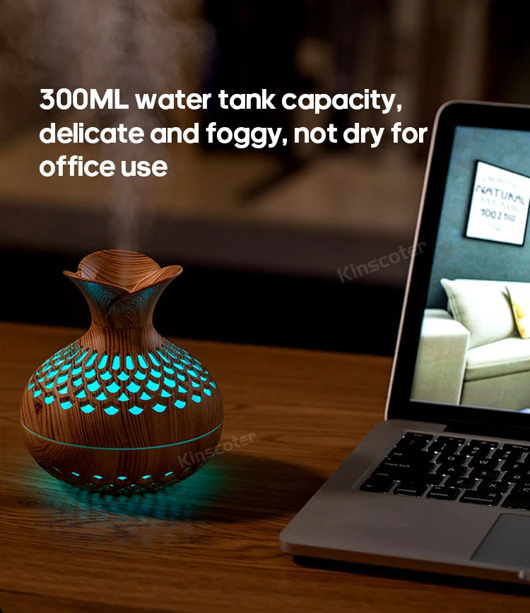 Wood Grain Humidifier 300ml