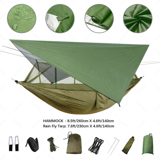 Outdoor Camping Hammock With Mosquito Net